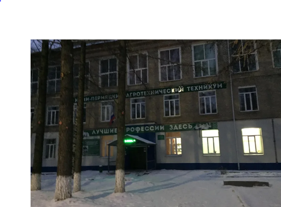 В Кудымкаре студентов и сотрудников техникума эвакуировали из-за пожара