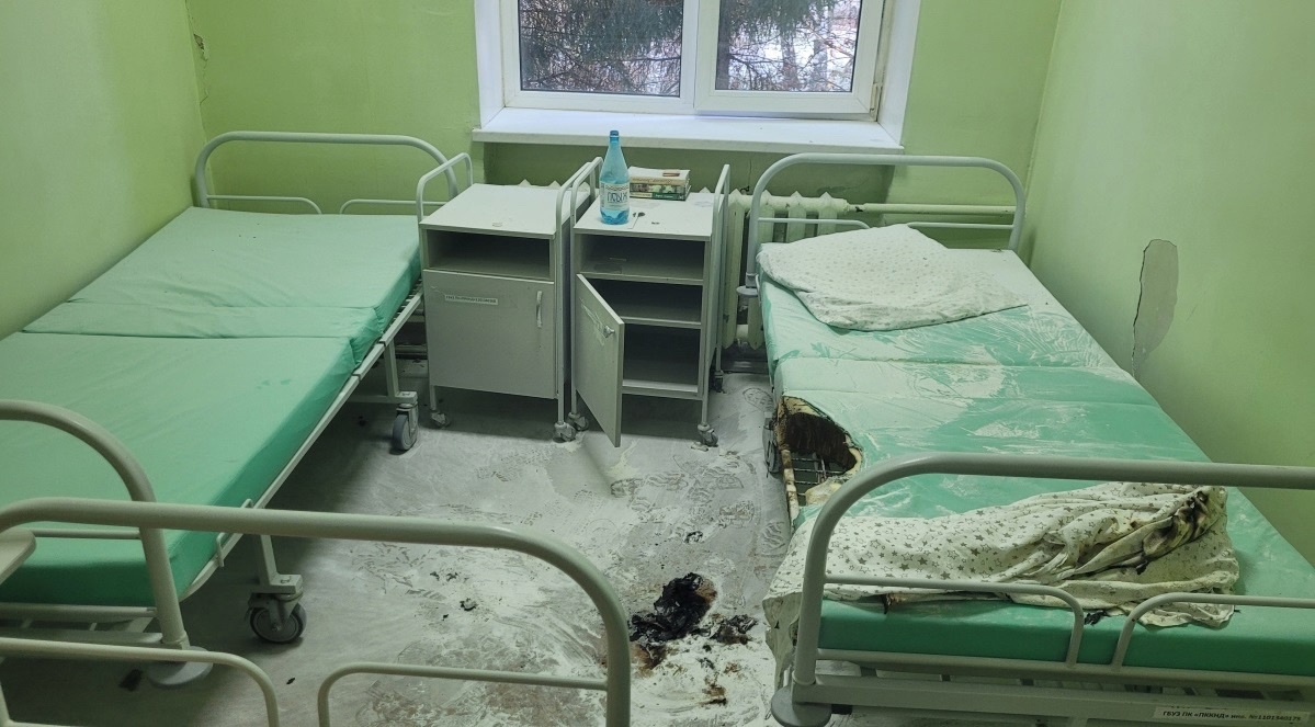 В филиале краевого наркодиспансера произошел пожар