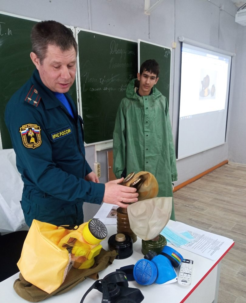 Пожарный гарнизон провел для для школьников открытый урок культуры безопасности