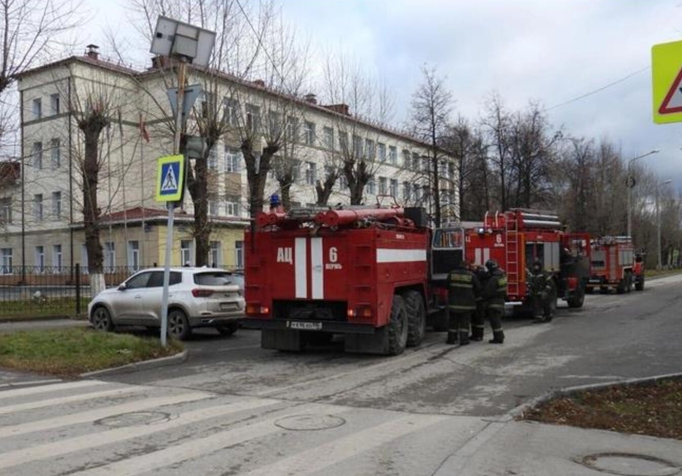 В Перми эвакуировали гимназию из-за сигнала о возгорании