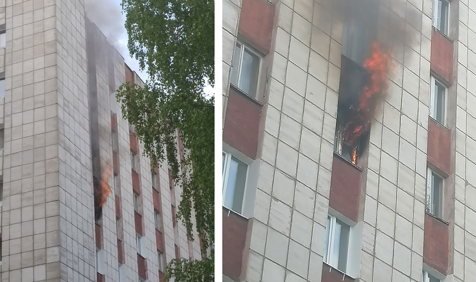 Благодаря программно-аппаратному комплексу «Стрелец-Мониторинг» сигнал о пожаре поступил в пожарную часть