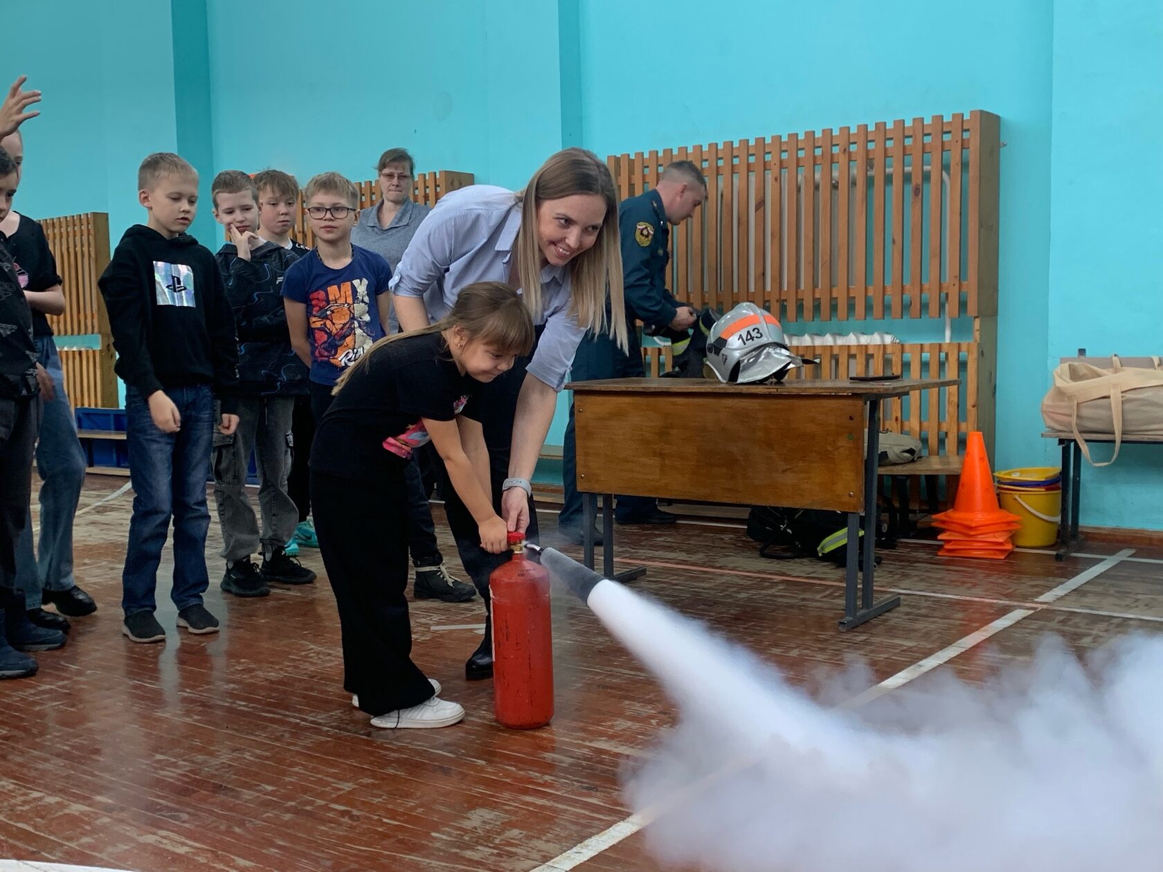 Школьники из Школы №1 (Кунгурский муниципальный округ) узнали: "Огонь - друг, огонь - враг"